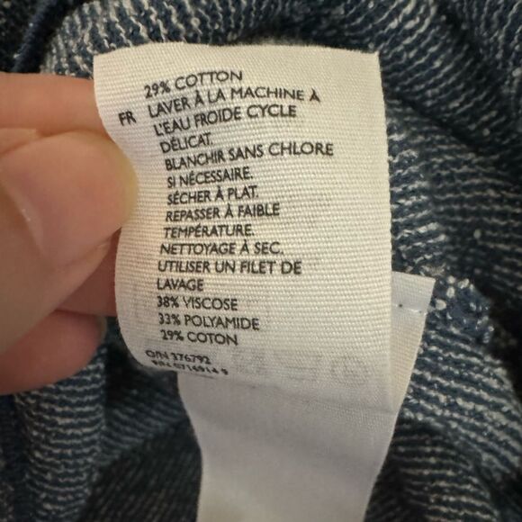 NWT COS Blue Knitted Pull On Midi Skirt - Picture 7 of 8